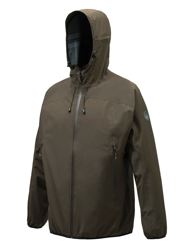 Beretta Chamois 3 Layer Jacket - Brown Bark - L