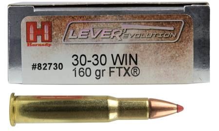 30-30 Hornady 160gr FTX LEVERevolution (20)