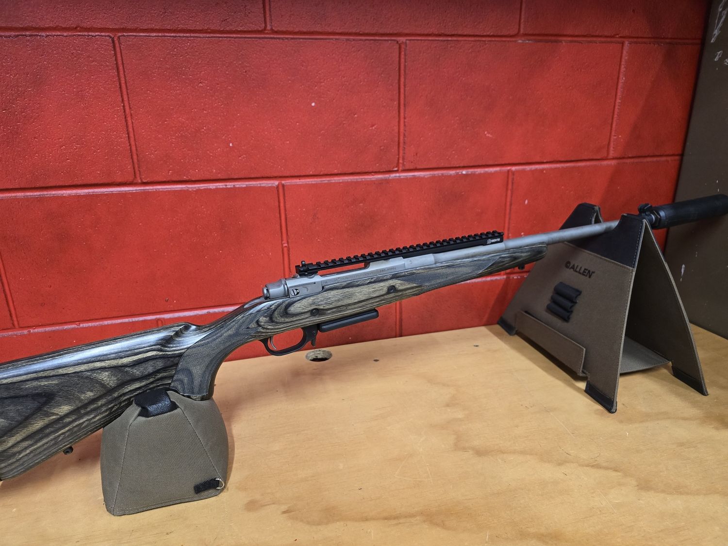 308 Ruger Gunsite Scout Stainless Laminate LH