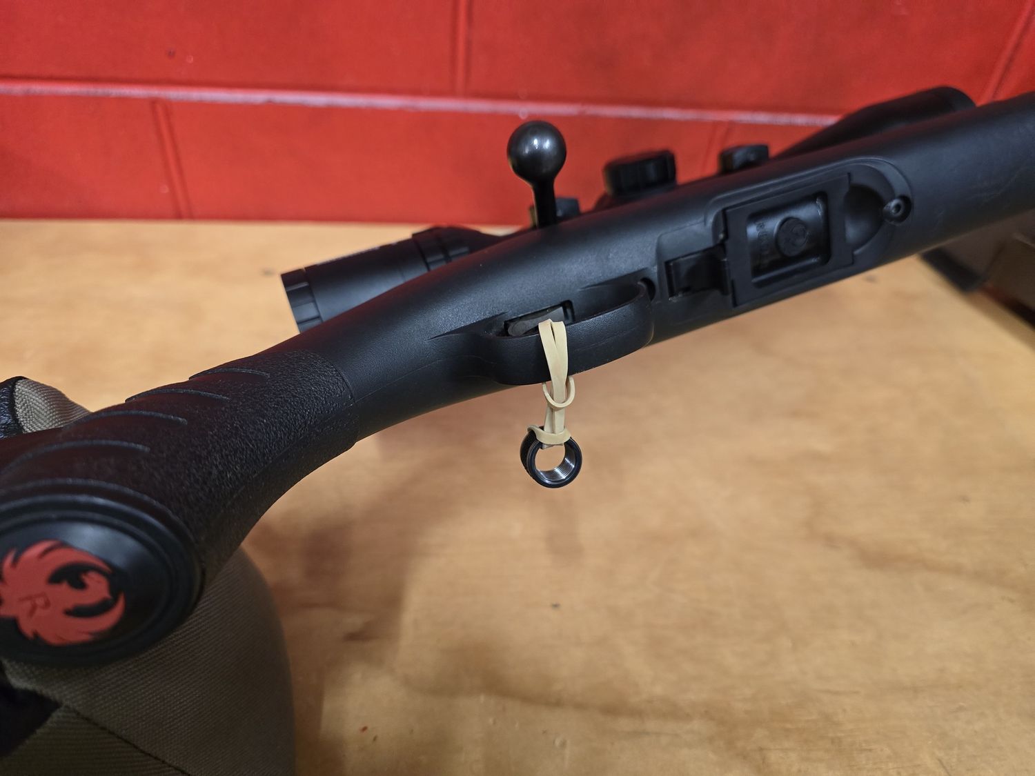22WMR Ruger American + Scope + Suppressor