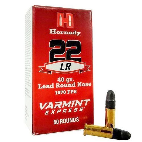 22LR Hornady Varmint Express Subsonic 40gr Lead Round Nose 50 Rounds