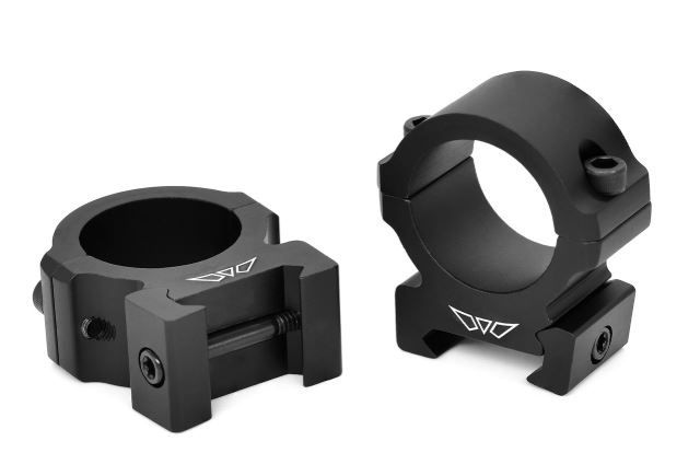 Warne Vapor Horizontal 1&quot;, High Matte Rings