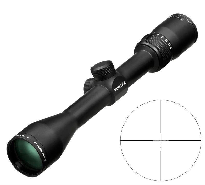 Vortex Diamond Back 4-12x40 BDC Dead-Hold BDC Reticle