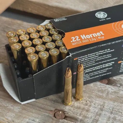.22 Hornet RWS 46 grain