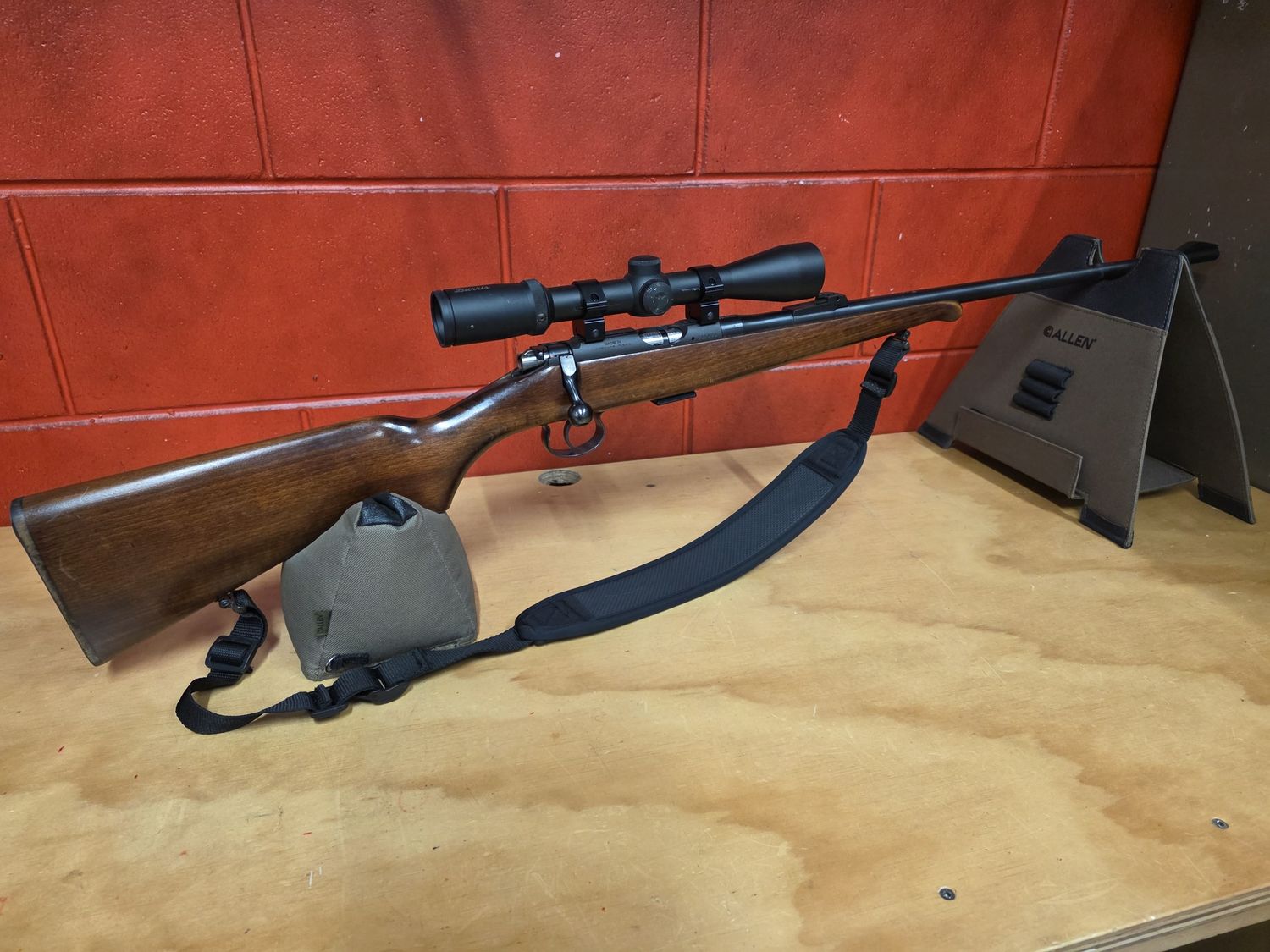 22 Bruno - Model 2, Burris Fullfield II, 3-9x40
