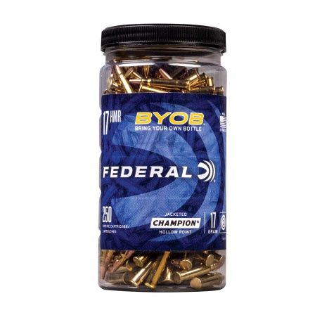 17HMR Federal 17gr Speer TNT Bottle 250rnds