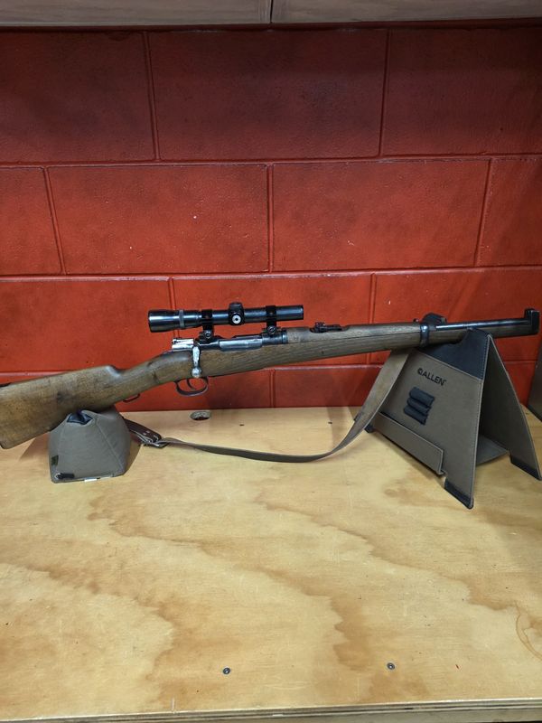 308 Spanish 1894 Mauser Carbine and Scope