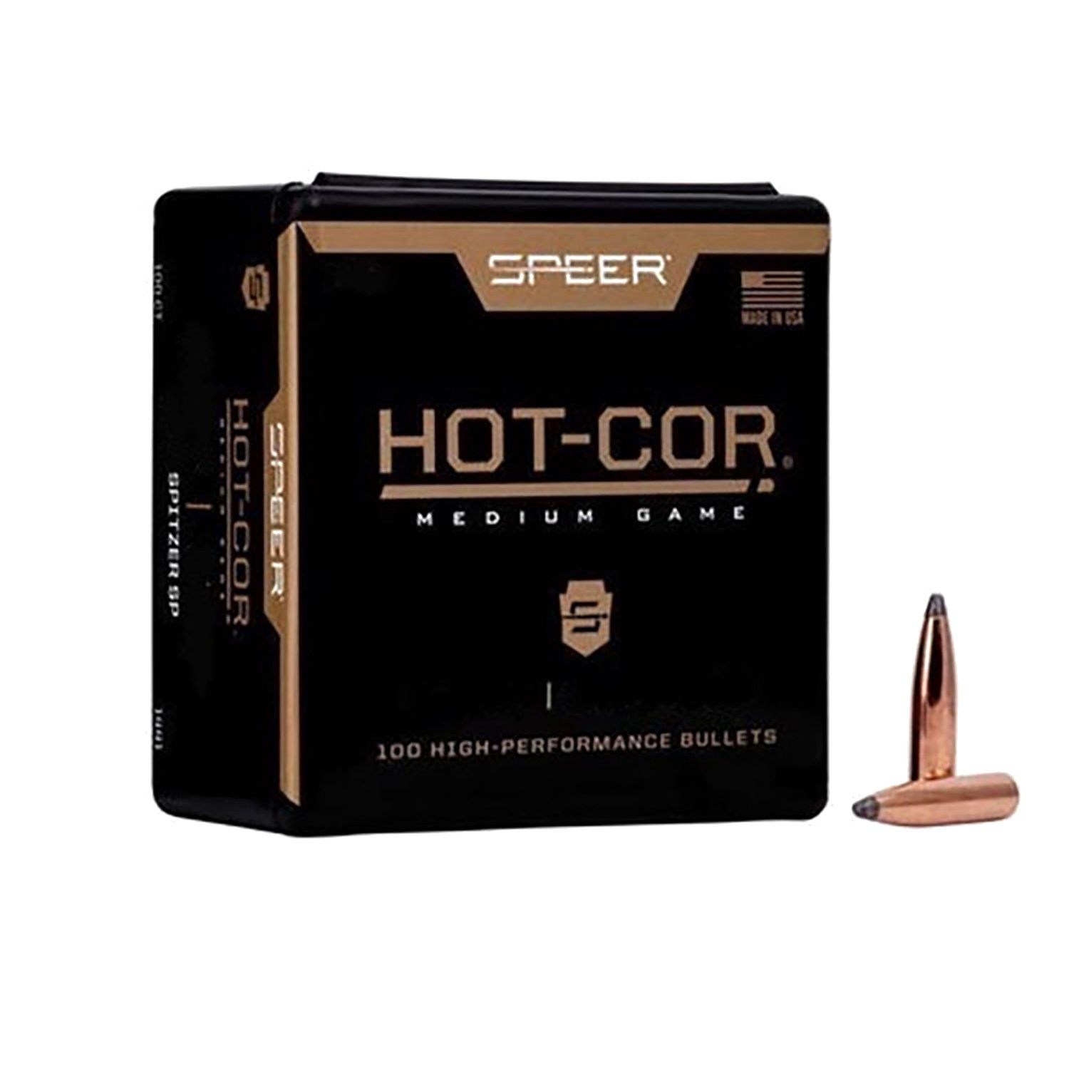 Speer 277 (270 Cal) 130gr Spitzer SP Hot-Cor 100PK Speer 277 (270 Cal) 130gr Spitzer SP Hot-Cor 100PK