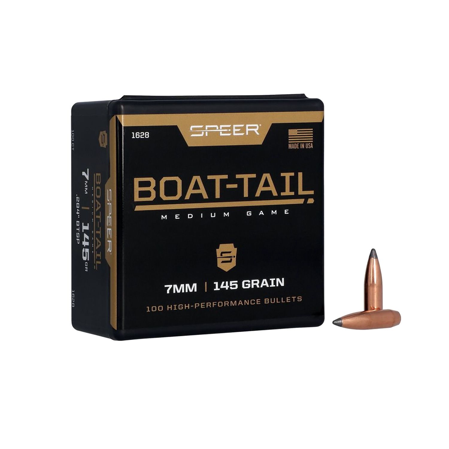 Speer 284 (7mm) 145gr Spitzer BTSP 100PK