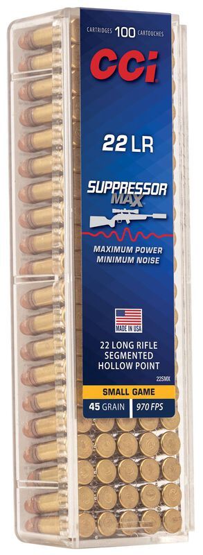 CCI 22LR Suppressor Max