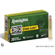Remington 360 Buckhammer 200gr Core LoktSP 20rds