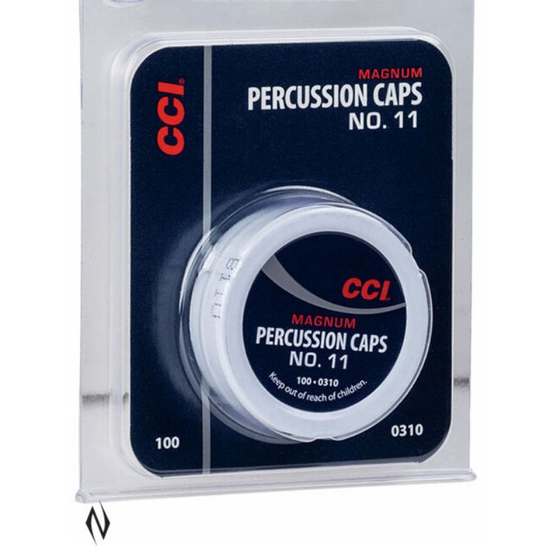 CCI #11M Percussion Cap Magnum 100pk