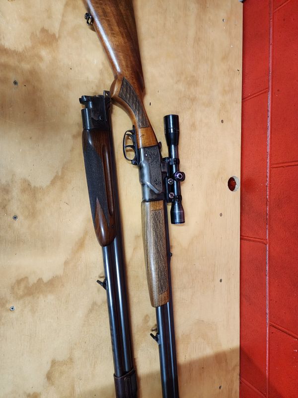 7x57r/12ga Bruno ZH3 Combo and Spare Barrel