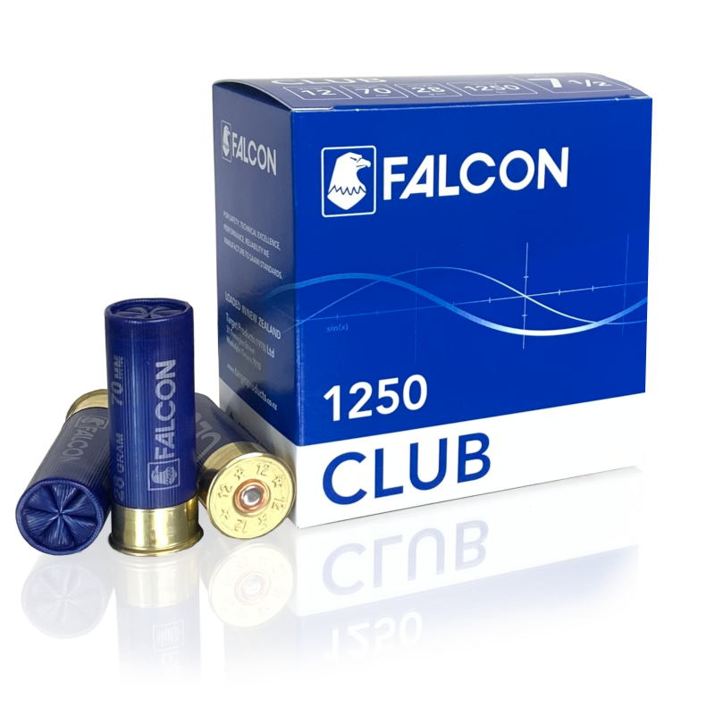 12ga Falcon Club 1250 28 71/2, Single Pack: Packet 25