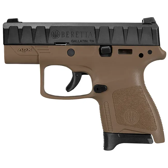9mm Beretta APX - Desert - Cmes with orginal reciever + 2 x mags and boxed