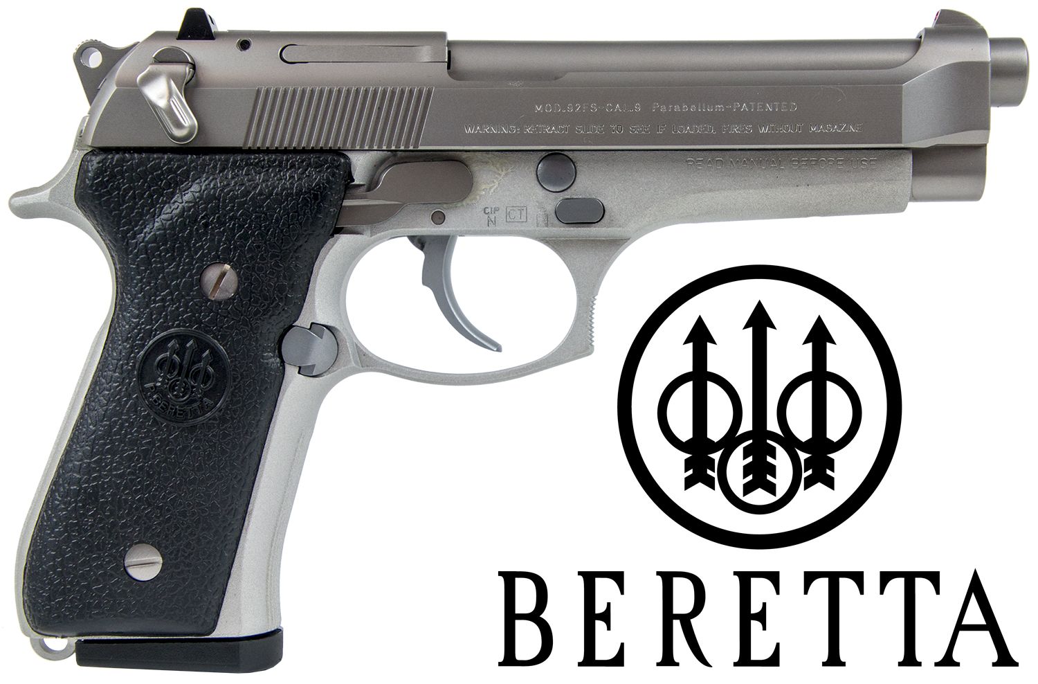 9mm Beretta 92FS Inox Case/ Spare Mag
