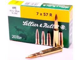 7 x 64 Sellier &amp; bellot 158gr HP CAC