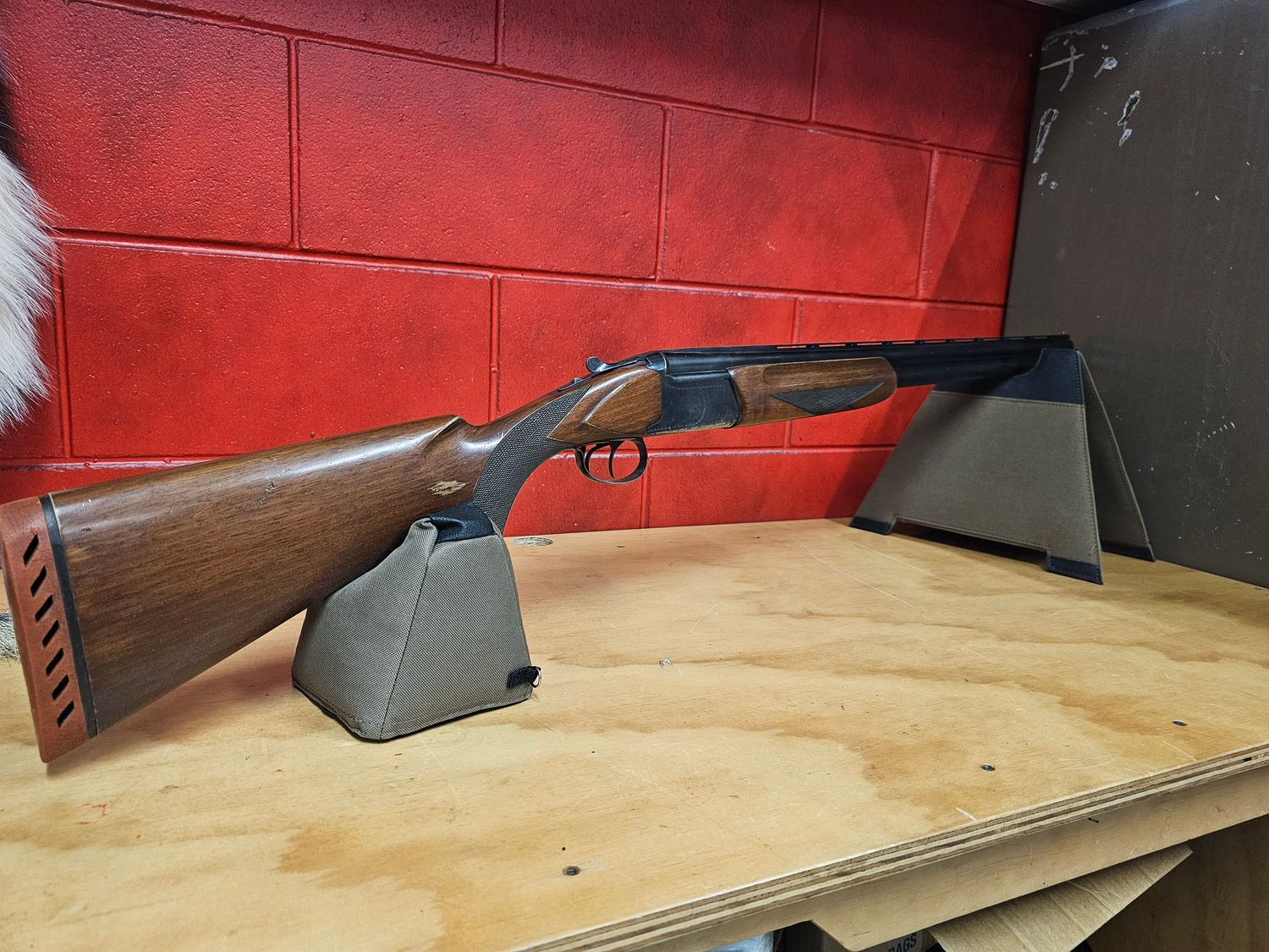 12ga Bruno Twin Trigger Under and over (#1987)