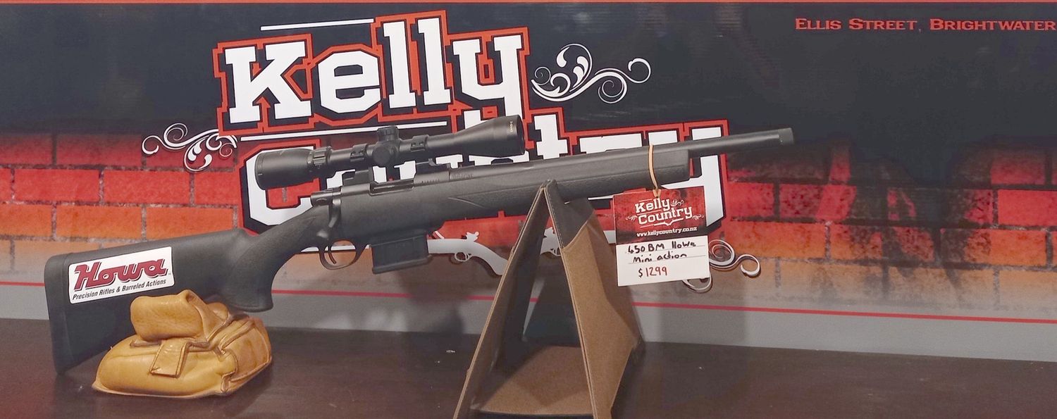 450BM Howa Mini Action, Nikko Stirling 3-9x40 Scope Package