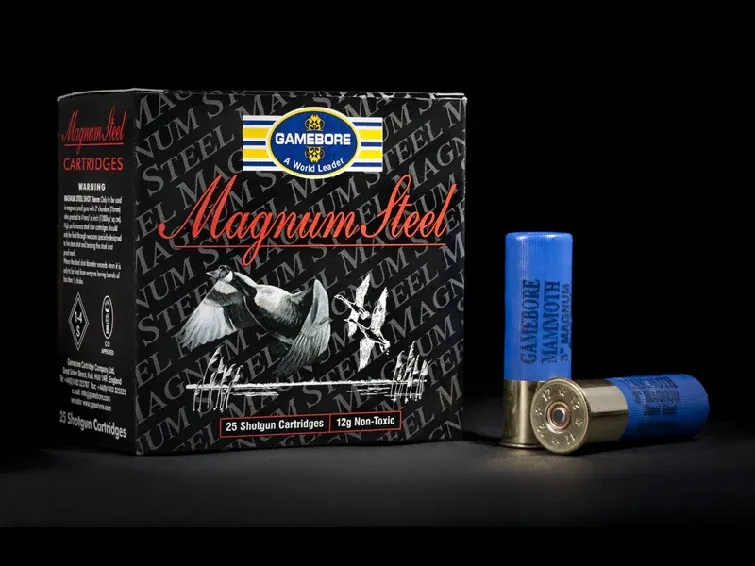 12ga Gamebore Magnum Steel 3" 32gm 4