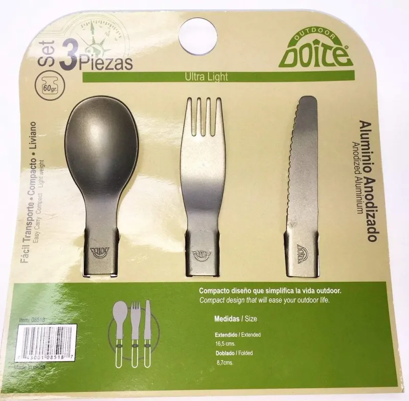 Doite Spoon/Fork/Knife set Fold up