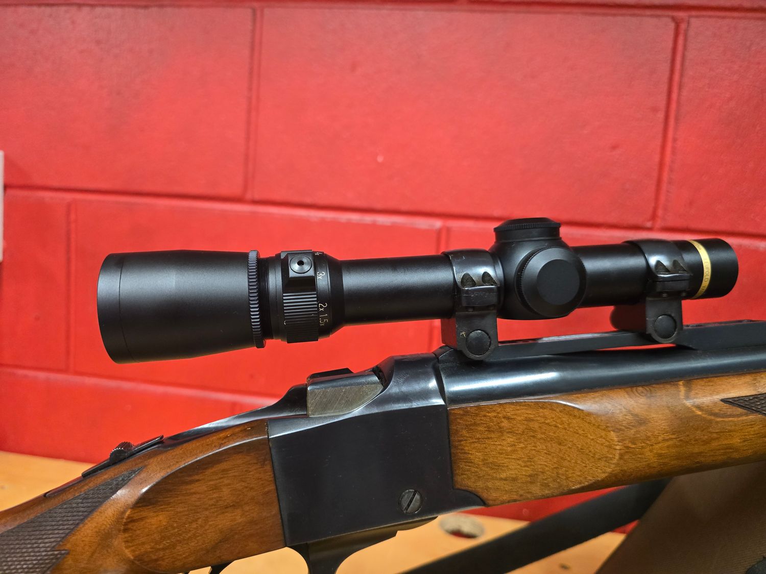 270 Win Ruger #1 with a VX3 Leupold (#7659)