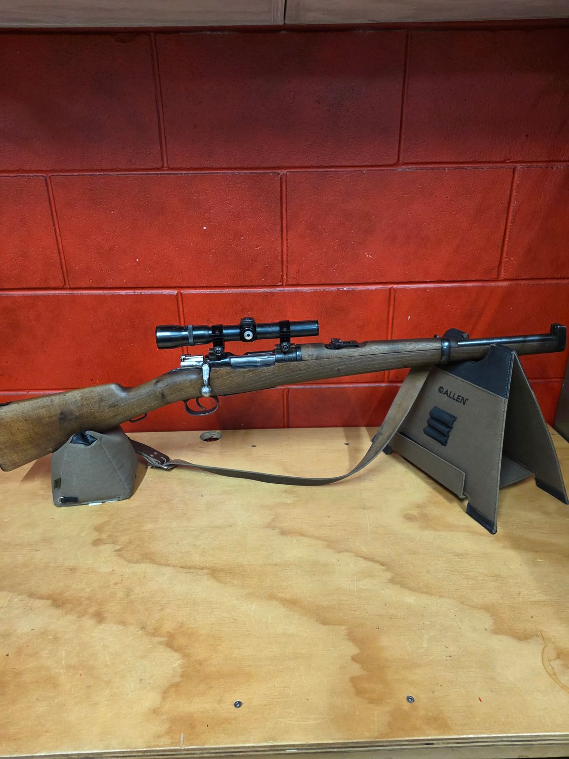 308 Spanish 1894 Mauser Carbine and Scope (#7847)