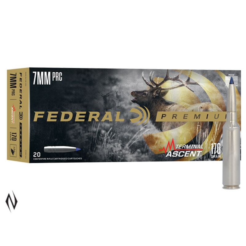Federal 7mm PRC 170gr Terminal Ascent