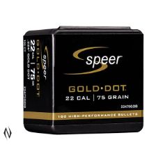 Speer Gold Dot .22cal 75gr