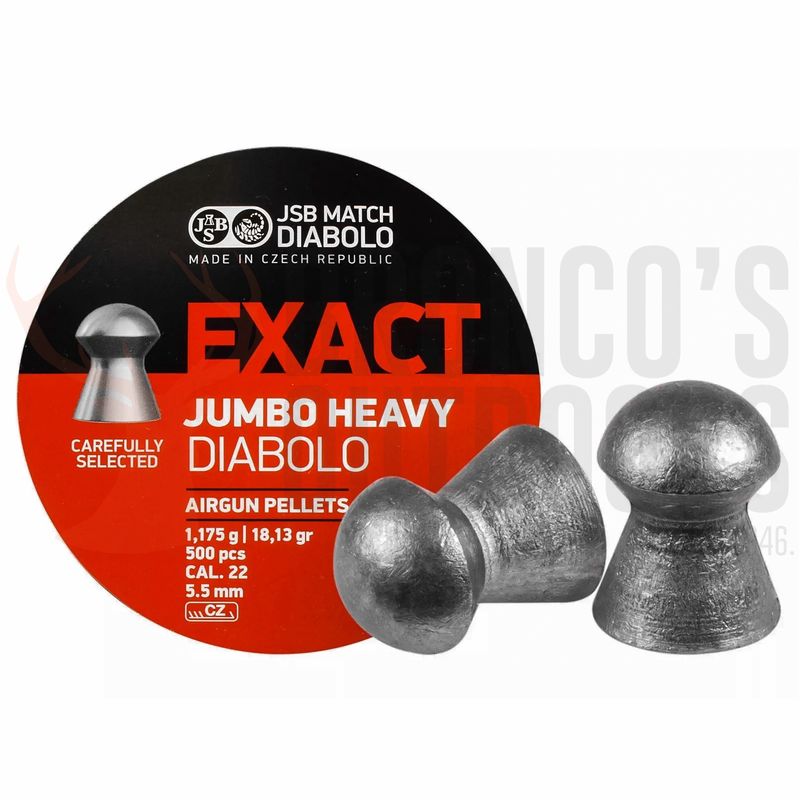 JSB Match Exact Jumbo Heavy Diabolo .22