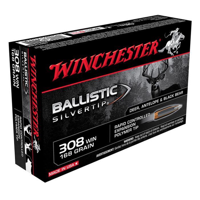 Winchester Ballistic ST .308Win 168gr BST