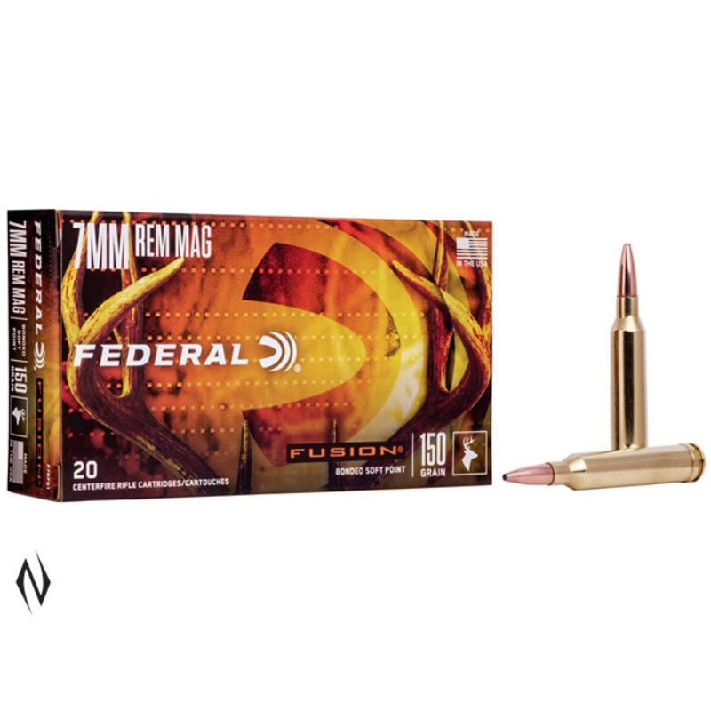 7mm Rem Mag 150gr Fusion 20rds