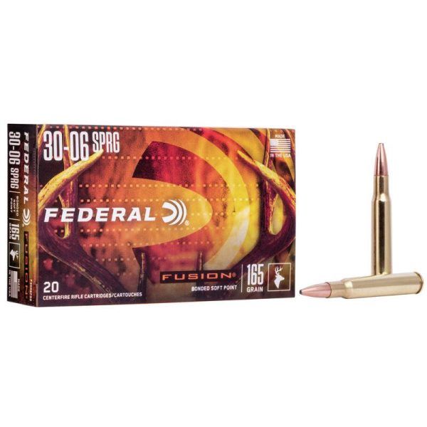 Federal 30-06 SPRG 165gr Fusion 20rds