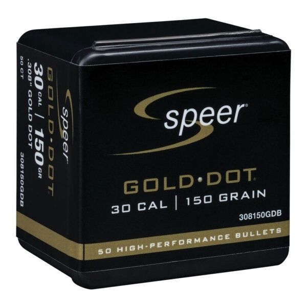 Speer 30cal 150gr Blackout Gold Dot 50rds