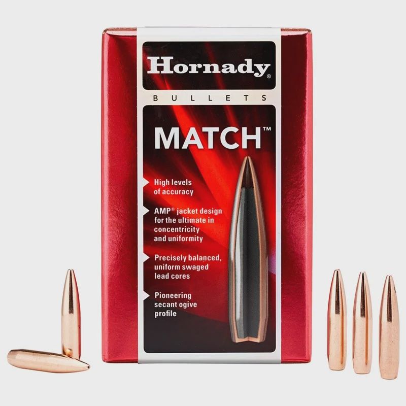 Hornady 6mm .243 dia 105gr BTHP Match Projectiles 100 pack