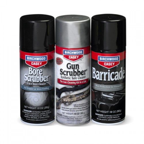 1,2,3 Gun Scrubber,Bore Scrubber &amp; Barricade Kit
