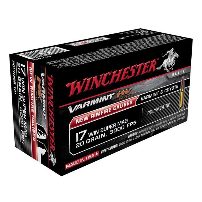 Winchester 17 Win Super Mag Varmint HV