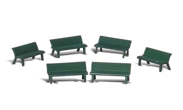 N PARK BENCHES