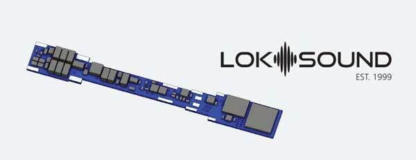 LokSound 5 Micro DCC Direct Sound and Control Decoder -- Fits Atlas Legacy Diesel and Others (Pre-2016 with Single Light Board)