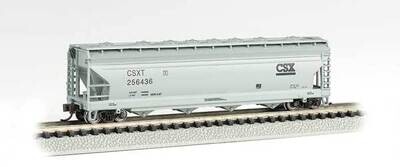 N Scale ACF 4-Bay Center-Flow Covered Hopper