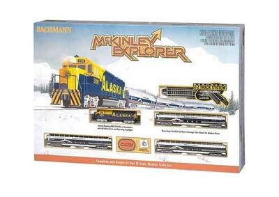 N Scale - McKinley Explorer Train Set -- Alaska Railroad
