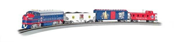 HO Scale - Scout Special Train Set - E-Z App(TM) -- Boy Scouts of America(R)