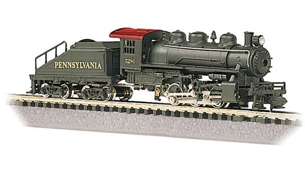N Scale USRA 0-6-0 Switcher with Slope-Back Tender - Standard DC