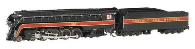 N Scale Class J 4-8-4 - Econami(TM) Sound and DCC -- Norfolk &amp; Western