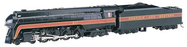 HO Scale Class J 4-8-4 w/Sound &amp; DCC -- Norfolk &amp; Western