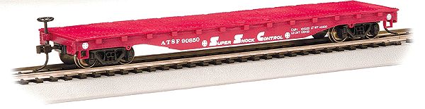 HO 52&#39; Flatcar - Silver Series(R)
