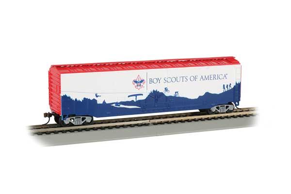 HO 50&#39; Plug-Door Boxcar - Silver Series(R)