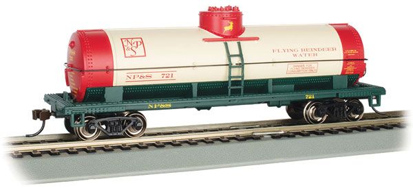 HO 40&#39; Single-Dome Tank Car - Silver Series(R)