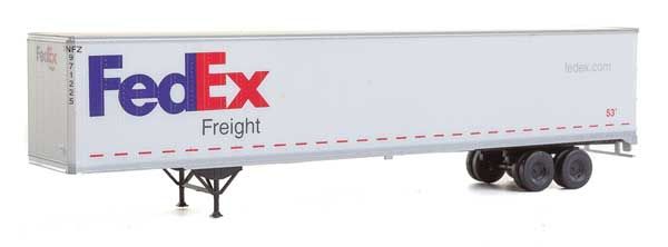 HO 53&#39; Stoughton Trailer 2-Pack