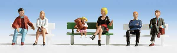 Seated People pkg(6) -- Set #1